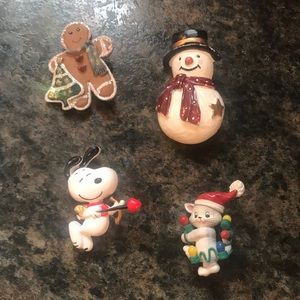 Set of Holiday Pins